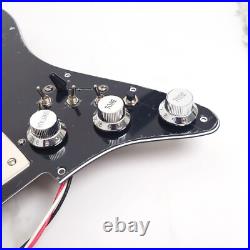 HHH Prewired Loaded Pickguard Alnico 5 Humbucker Pickups for Fender Strat Guitar