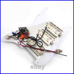 HHH Prewired Loaded Pickguard Alnico 5 Humbucker Pickups for Fender Strat Guitar