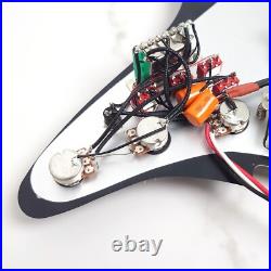 HHH Prewired Loaded Pickguard Alnico 5 Humbucker Pickups for Fender Strat Guitar