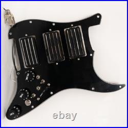HHH Prewired Loaded Pickguard Humbucker Pickups for Fender Strat Guitar