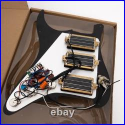HHH Prewired Loaded Pickguard Humbucker Pickups for Fender Strat Guitar