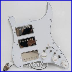 HHH Prewired Loaded Pickguard with Humbucker Pickups for Fender Strat Guitar
