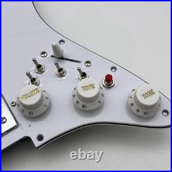 HHH Prewired Loaded Pickguard with Humbucker Pickups for Fender Strat Guitar