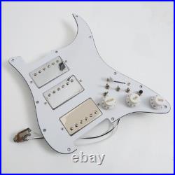 HHH Prewired Loaded Pickguard with Humbucker Pickups for Fender Strat Guitar