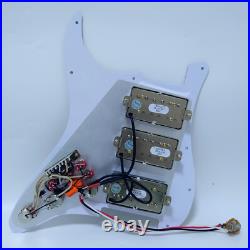 HHH Prewired Loaded Pickguard with Humbucker Pickups for Fender Strat Guitar HHH Prewired Loaded Pickguard with Humbucker Pickups for Fender Strat Guitar