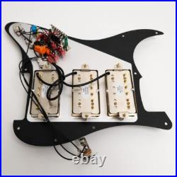 HHH Prewired Loaded Pickguard with Humbucker Pickups for Fender Strat Guitar