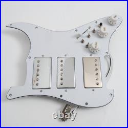 HHH Prewired Loaded Pickguard with Humbucker Pickups for Fender Strat Guitar
