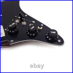 HHH Prewired Loaded Pickguard with Humbucker Pickups for Fender Strat Guitar