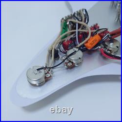 HHH Prewired Loaded Pickguard with Humbucker Pickups for Fender Strat Guitar HHH Prewired Loaded Pickguard with Humbucker Pickups for Fender Strat Guitar
