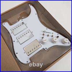 HHH Prewired Loaded Pickguard with Humbucker Pickups for Fender Strat Guitar