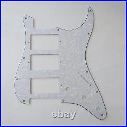 HHH Prewired Loaded Strat Pickguard Set Ainico 5 Humbucker Pickups for Fender ST