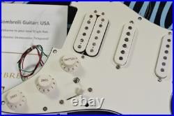 HOT WIRED HSS Custom Selection Fender Loaded Stratocaster Pickguard FAT TORPEDO
