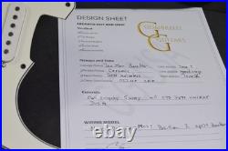 HOT WIRED HSS Custom Selection Fender Loaded Stratocaster Pickguard FAT TORPEDO