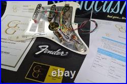 HOT WIRED HSS Custom Selection Fender Loaded Stratocaster Pickguard FAT TORPEDO
