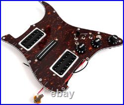 HSH Guitar Multifunction Loaded Prewired Pickguard Fit Stratocaster Strat