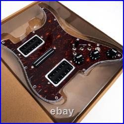 HSH Guitar Multifunction Loaded Prewired Pickguard Fit Stratocaster Strat
