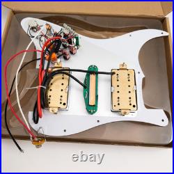 HSH Guitar Multifunction Loaded Prewired Pickguard Fit Stratocaster Strat