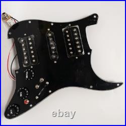 HSH Prewired Loaded Pickguard with Ainico 5 Pickups for Fender Strat Guitar
