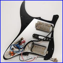 HSH Prewired Loaded Pickguard with Ainico 5 Pickups for Fender Strat Guitar