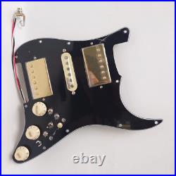 HSH Prewired Loaded Pickguard with Alnico 5 Pickups for Fender Strat Guitar