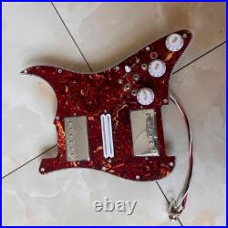 HSH Prewired Loaded Pickguard with Alnico 5 Pickups for Fender Strat Guitar