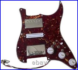 HSH Prewired Loaded Pickguard with Alnico 5 Pickups for Fender Strat Guitar
