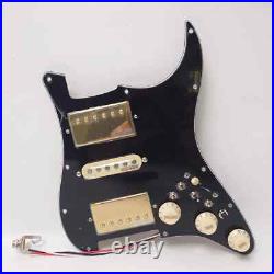 HSH Prewired Loaded Pickguard with Alnico 5 Pickups for Fender Strat Guitar