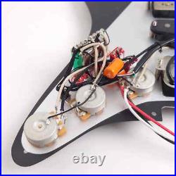 HSH Prewired Loaded Pickguard with Alnico 5 Pickups for Fender Strat Guitar