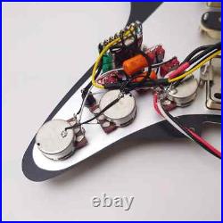 HSH Prewired Loaded Pickguard with Alnico 5 Pickups for Fender Strat Guitar