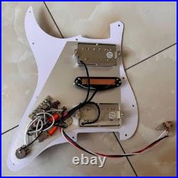 HSH Prewired Loaded Pickguard with Alnico 5 Pickups for Fender Strat Guitar