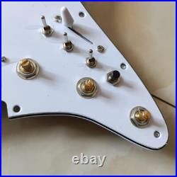 HSH Prewired Loaded Strat Pickguard Alnico 5 Humbucker Pickups Set for Fender ST HSH Prewired Loaded Strat Pickguard Alnico 5 Humbucker Pickups Set for Fender ST