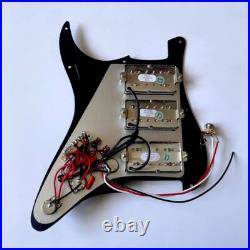 HSH Prewired Loaded Strat pickguard Set Wilkinson Alnico 5 Humbucker Pickups Set HSH Prewired Loaded Strat pickguard Set Wilkinson Alnico 5 Humbucker Pickups Set