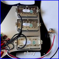 HSH Prewired Loaded Strat pickguard Set Wilkinson Alnico 5 Humbucker Pickups Set HSH Prewired Loaded Strat pickguard Set Wilkinson Alnico 5 Humbucker Pickups Set