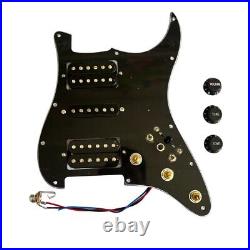 HSH Prewired Strat Guitar Pickguard Loaded Alnico V Humbucker Pickup CTS Pots HSH Prewired Strat Guitar Pickguard Loaded Alnico V Humbucker Pickup CTS Pots
