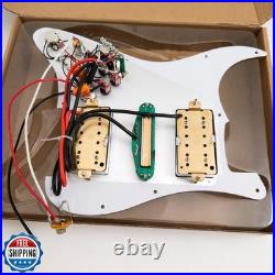 HSH Prewired Strat Pickguard Set Coil Split Humbucker Pickups Loaded Strat Pi