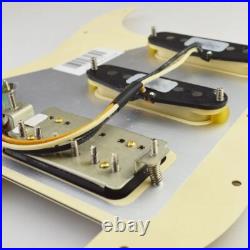 HSS Guitar Prewired Loaded Pickguard, Alnico 5 Pickups Fit Stratocaster Strat HSS Guitar Prewired Loaded Pickguard, Alnico 5 Pickups Fit Stratocaster Strat