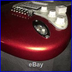 HSS Loaded Strat Body Candy Apple Red w Pearl Pickguard 3 Sold 3 Left