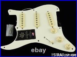 LEFTY Fender AV II American Vintage 57 Strat LOADED PICKGUARD Stratocaster