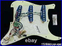 LEFTY Fender American Ultra Stratocaster LOADED PICKGUARD Strat S1 Noiseless