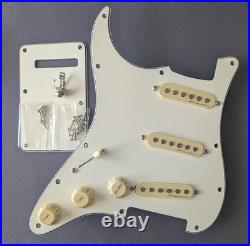 LEFTY Fender Player Plus Stratocaster SSS LOADED PICKGUARD NOISELESS PICKUPS