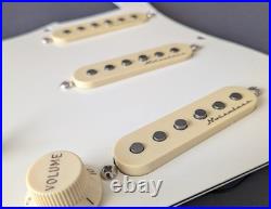 LEFTY Fender Player Plus Stratocaster SSS LOADED PICKGUARD NOISELESS PICKUPS