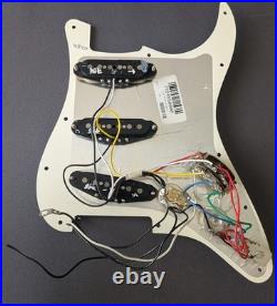 LEFTY Fender Player Plus Stratocaster SSS LOADED PICKGUARD NOISELESS PICKUPS