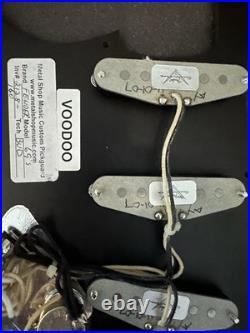 LOADED Custom Strat SSS Voodoo Hendrix pick guard FREE USA SHIP ONLY