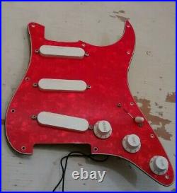 Lace Sensor Hot Gold Fender Stratocaster Loaded Strat Pickguard