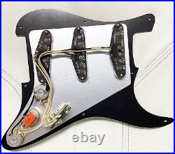 Left Handed Fender Stratocaster Loaded Pickguard SRV Hand Wound Shielded Pickups