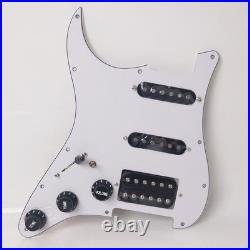Left Handed SSH Prewired Loaded Pickguard for USA/Mexican Fender Strat Guitar