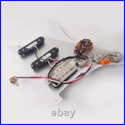 Left Handed SSH Prewired Loaded Pickguard for USA/Mexican Fender Strat Guitar