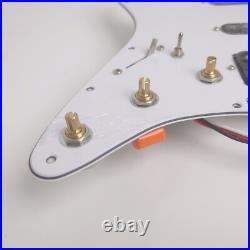 Left Handed SSH Prewired Loaded Pickguard for USA/Mexican Fender Strat Guitar