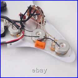 Left Handed SSH Prewired Loaded Pickguard for USA/Mexican Fender Strat Guitar