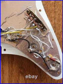 Lefty 2000s Genuine Fender NOS Relic Strat Guitar Left Pickups Loaded Pickguard